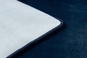 Protišmykový koberec POSH Shaggy navy granát plyš