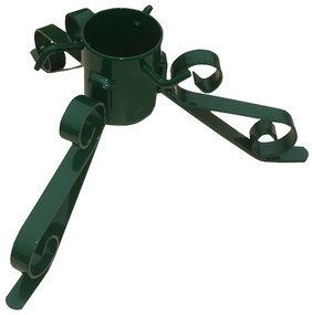 Kovový stojan na vianočný stromček, zelená