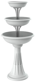 Kvetinová kaskáda Trevy biela, 50 x 114 cm