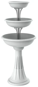Kvetinová kaskáda Trevy biela, 50 x 114 cm