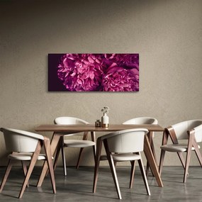 Obraz - Kytica pivoniek (120x50 cm)