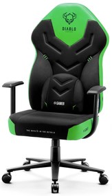 Herné kreslo Diablo X-Gamer 2.0 Normal Size čierno-zelené