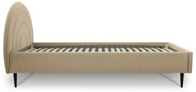 Béžová detská posteľ 120x200 cm Rainbow – Scandic