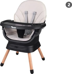 JOKOMISIADA Multifunkčné otočné detské kresielko na kŕmenie 6 v 1 ZA5659