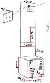 Predsieň Torro XXII (čierna + čokoládová). Vlastná spoľahlivá doprava až k Vám domov. 1123169