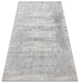 Koberec BLISS Z206AZ256 svetlosivý/sivý - Čiary, moderný, štrukturálny