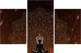 Obraz - Meditácia (90x60 cm)