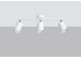 Sollux SL.1125 - Bodové svietidlo LEMMI 3xGU10/40W/230V biela