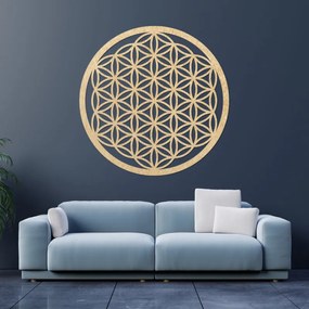 Drevená dekorácia Kvet života – posvätná geometria a mandala na stenu | SENTOP PR0168-akcia20