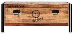 Sconto Predsieňová lavica IRON mangovník