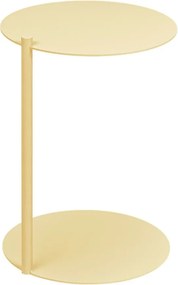 Oceľový okrúhly odkladací stolík 41x40 cm Ande – noo.ma