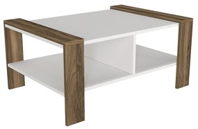 Konferenčný stolík Erica White Walnut