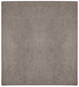 Vopi, Kusový koberec Capri béžový štvorec, 250x250, hnedá, chodba / predsieň