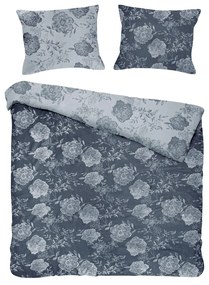 ŽAKÁROVÉ OBLIEČKY COTTONLOVE JACQUARD FLORY 200X220 CM, 2KS 70X80 CM VZOROVANÉ