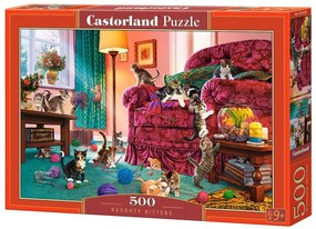 Castorland Puzzle 500 el. Nezbedné mačiatka