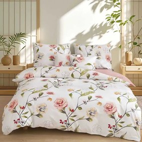 Flanelové obliečky Homa BRIA ROSES 7-set 140x200 cm