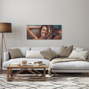 Obraz - Portrét mladej ženy (120x50 cm)