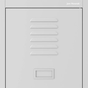 Kovová pracovná skriňa KACPER 1 Plus 400 x 1800 x 500 mm