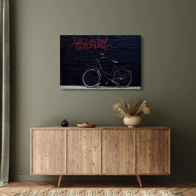 Obraz bicykla v Amsterdame (90x60 cm)