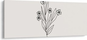 Obraz - Lúčny kvet N⁰1 (120x50 cm)
