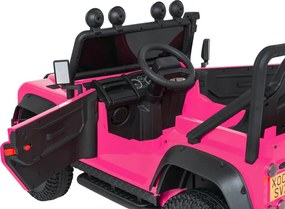 Elektrické autíčko Land Rover Defender 110 SVX ružové
