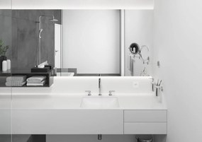 Hansgrohe Vernis Shape, umývadlová batéria s výpustom, 3-otvorová inštalácia, čierna matná, HAN-71563670
