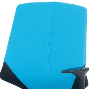 Zaujímavá kancelárska stolička modrej farby - posledný kus