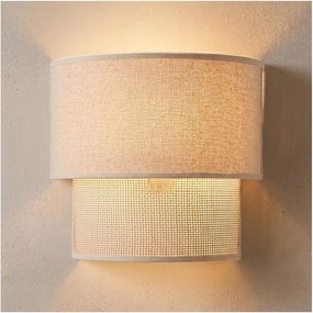 Brilagi - LED nástenné svietidlo BOHO ECO 1xE27/10W/230V krémové