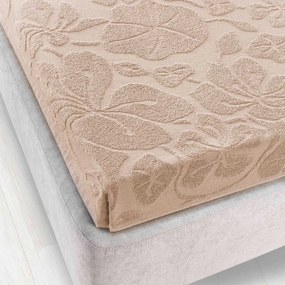 Zwoltex ŽAKÁROVÉ PRESTIERADLO TULIP06 150X205 CM SVETLOBÉŽOVÉ