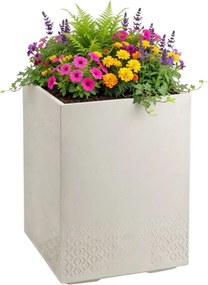 Květináč na kolečkách BETONIQUE 60x40 cm beton béžový