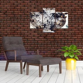Obraz - šampanské v ľade (90x60 cm)
