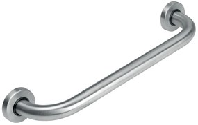 Novaservis, Madlo rovné s krytkami 400 mm kartáčovaná nerez, R6640-4