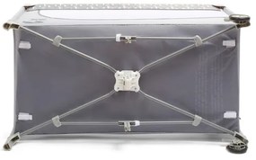 BabyOno - Cestovná postieľka BASIC sivá