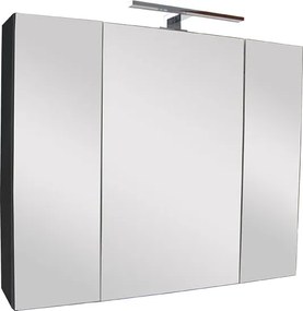 Comodo Zrkadlová skrinka závesná s LED osvetlením Naturo 80 ZS