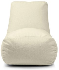 Svetlosivý sedací vak z textílie buklé Tube – SLOWDOWN