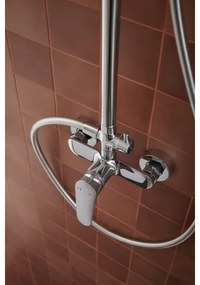 KFA Armatura 5556-910-00 - Sprchová sada s batériou OTAVA lesklý chróm