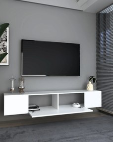 TV stolík/skrinka Kondor C (biela). Akcia -16%. Vlastná spoľahlivá doprava až k Vám domov. 1127732