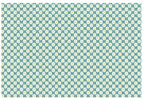 Samolepiaca tapeta farebné kvietky na tyrkysovom pozadí