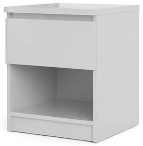 Biely nočný stolík Naia - Tvilum