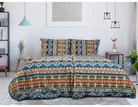 B.E.S. Petrovice Flanelové obliečky Aztec Spirit, 140 x 200 cm, 70 x 90 cm