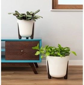 Kvetináč MOSS ECO III 34 cm antracitový