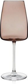 RONA DECO FADE AMBER POHÁR NA VÍNO 510ML SADA 4KS