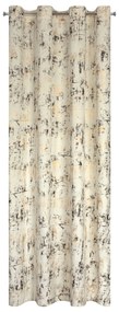 ZATEMŇOVACÍ ZÁVES NA KRÚŽKOCH TONIA 140X250 CM KRÉMOVÁ