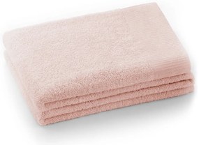 Svetloružová froté bavlnená osuška 70x140 cm Amari – Restilo