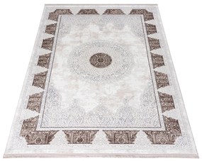 Kusový koberec Vema hnedý 120x170cm