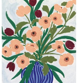 The Poster Club Plagát Cerulean Still Life by Anine Cecilia Iversen 50x70