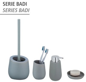 Sivý keramický dávkovač mydla 320 ml Badi – Wenko