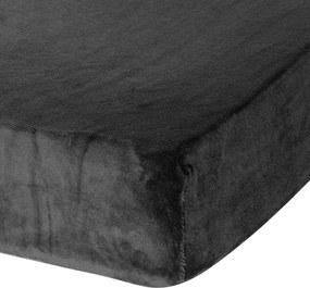 FLEECOVÉ PRESTIERADLO FLANO 160X200 CM ČIERNE