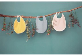 Ružový mušelínový podbradník Kindsgut London