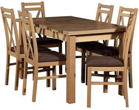 Jedálenská zostava Uranos 1+6 St28+W114 dub artisan